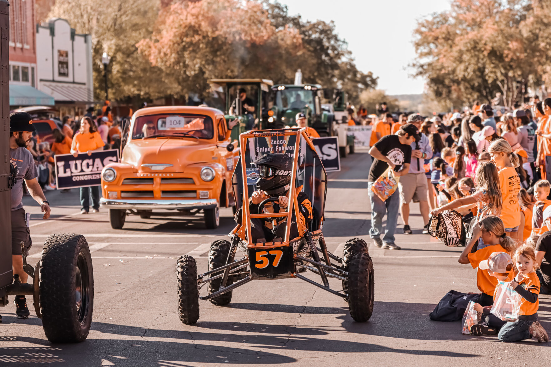 Sea of Orange Parade
